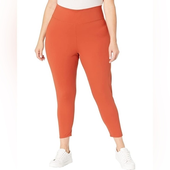 Madewell MWL Form High-Rise 25" Leggings Orange Rusty Torch Plus Size XXL - Picture 1 of 10
